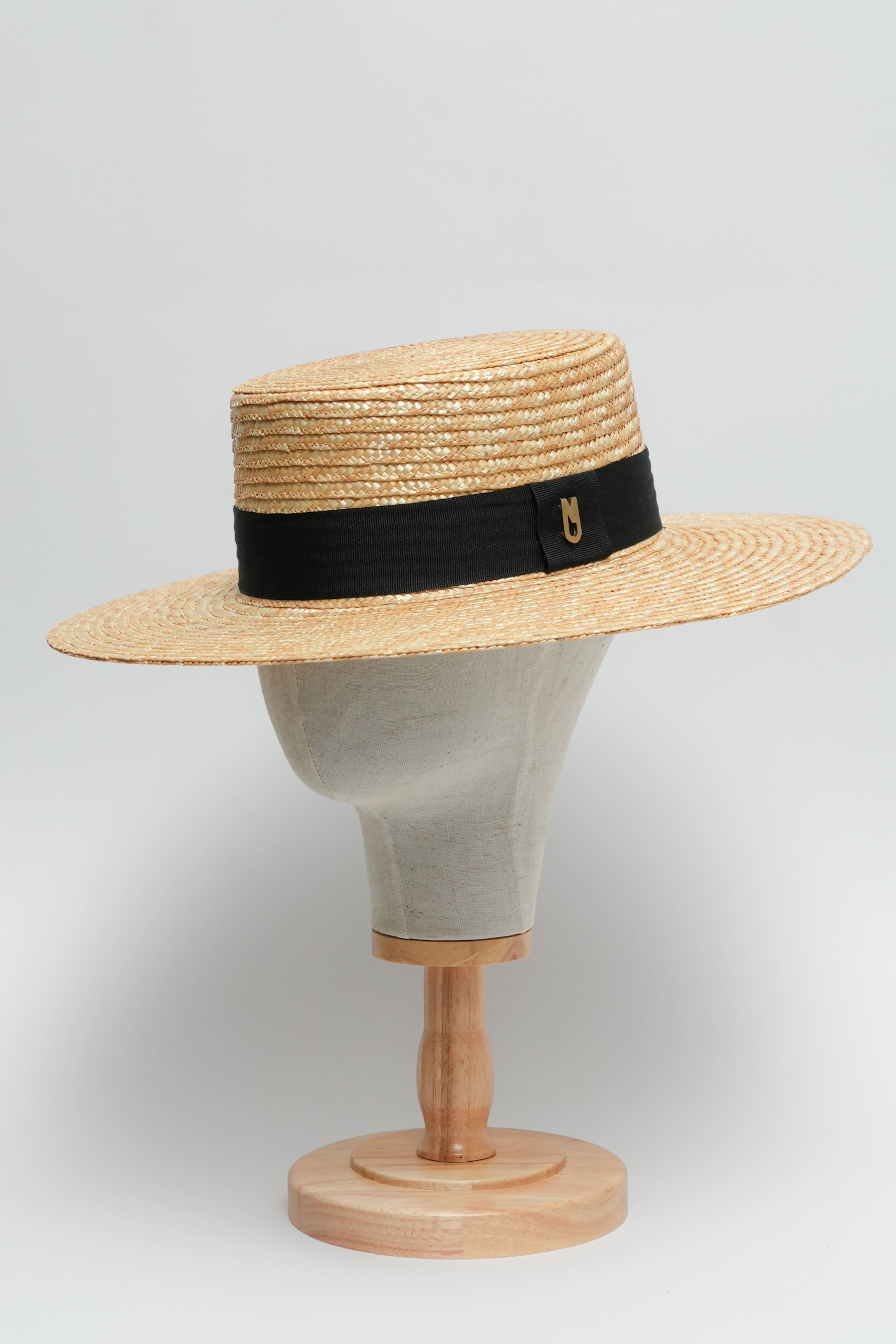 KIKI Wide Hat- Black 