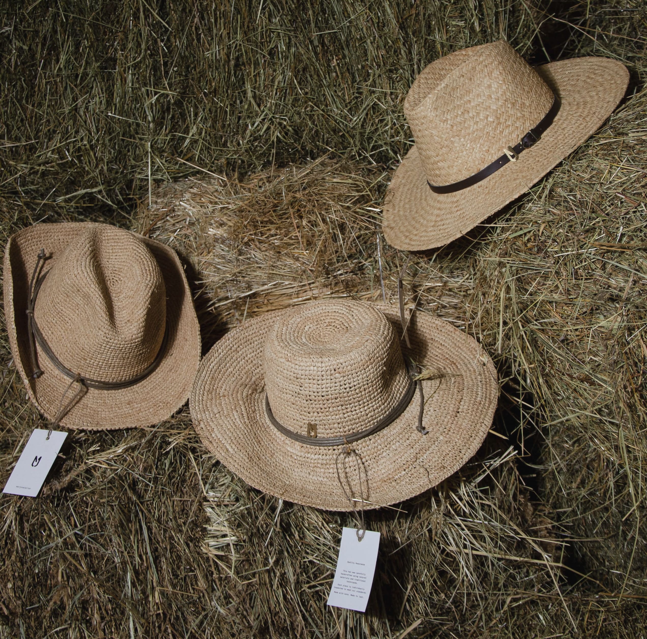 RAFFIA HATS
