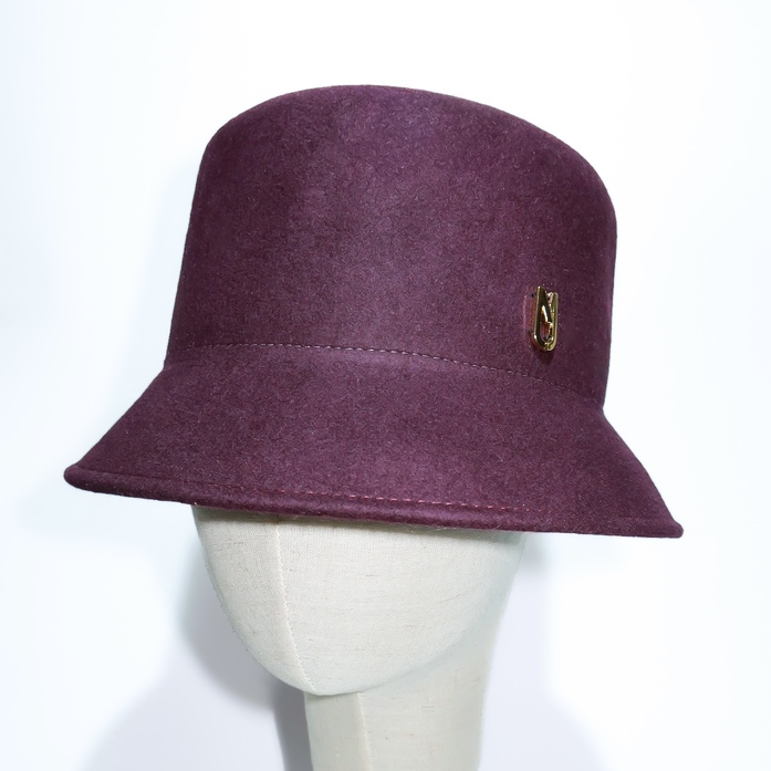 Mini Bucket/ burgundy 