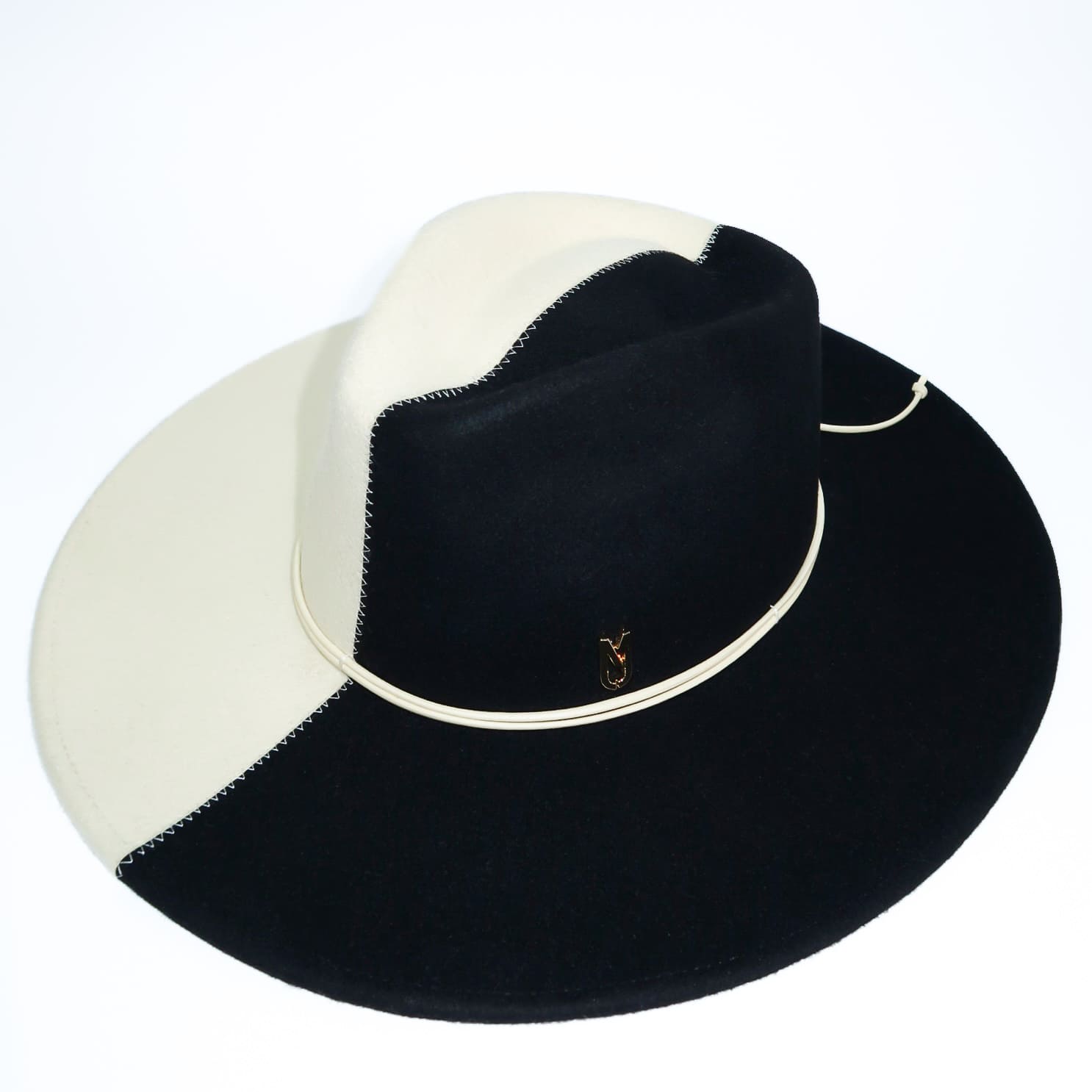 The Contrast Fedora/ black