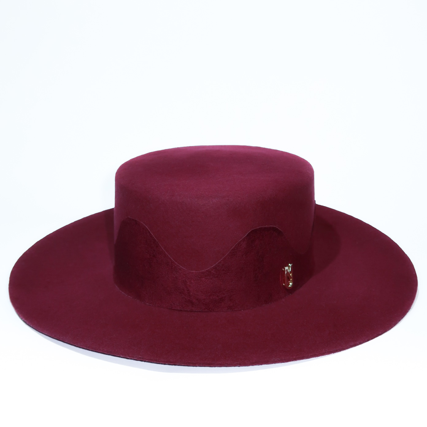 Burgundy Wave Šešir