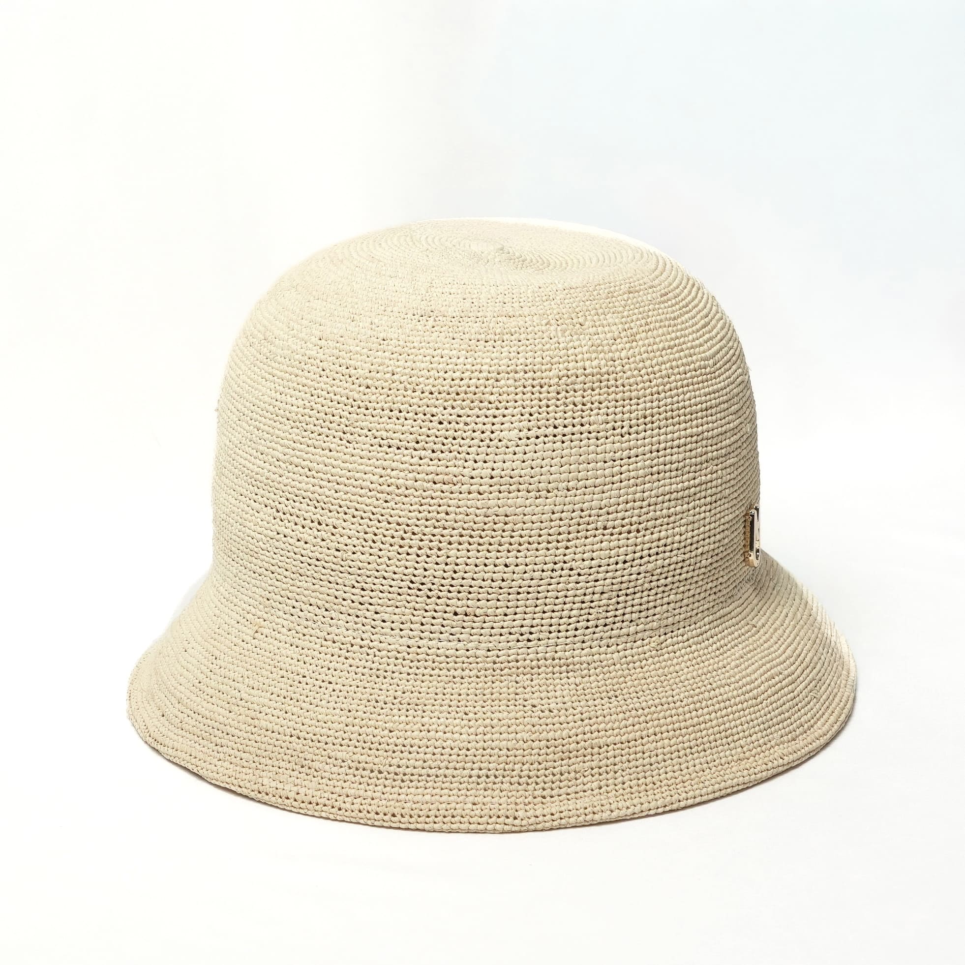 RAFFIA MINI BUCKET NATURAL